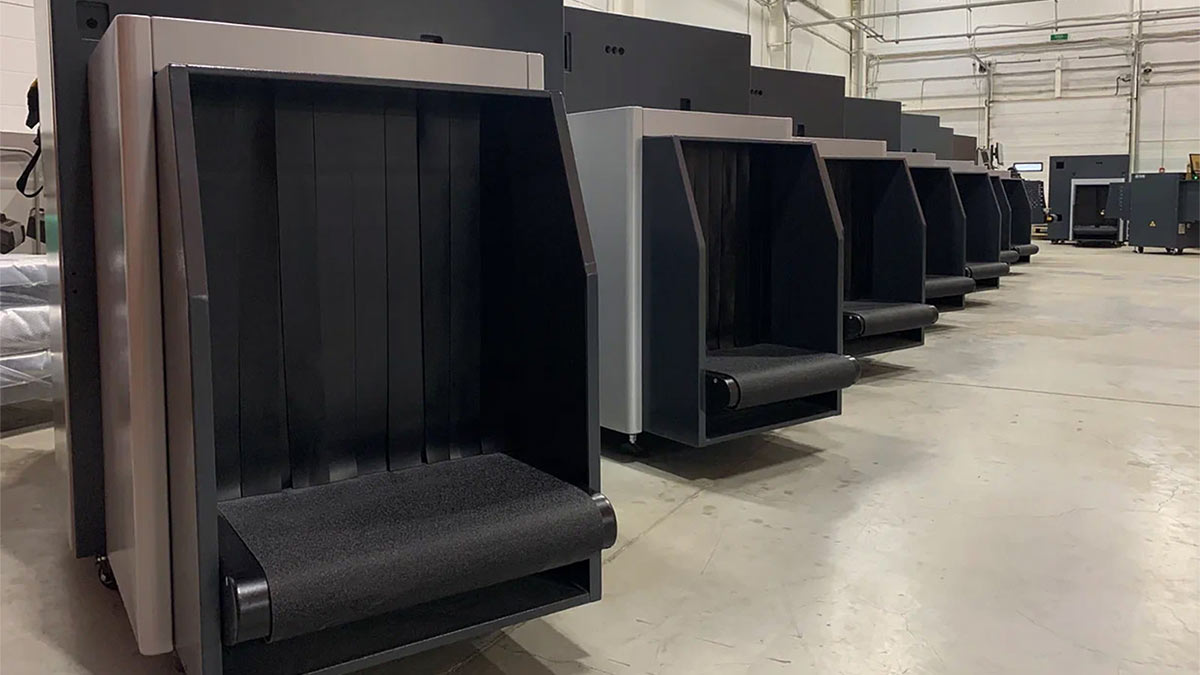 Досмотровый интроскоп для сканирования грузов и багажа на наличие опасных и запрещенных предметов