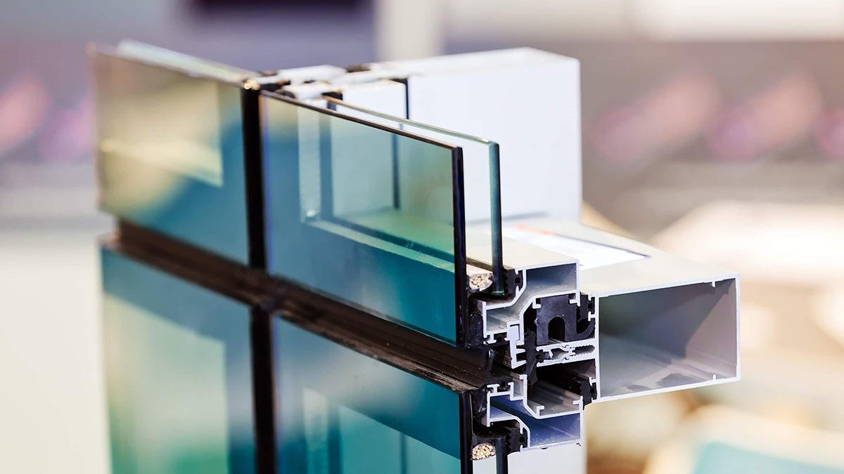 Стоечно-ригельная система фасадного остекления