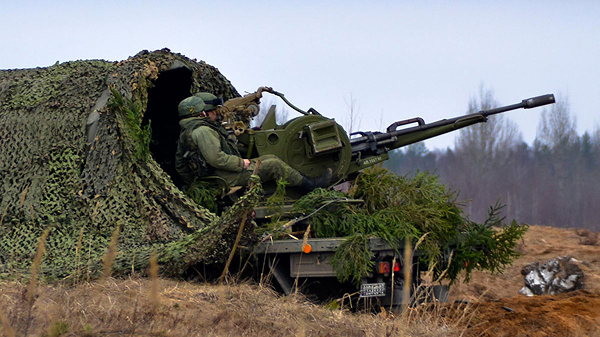Зенитная установка ЗУ-23